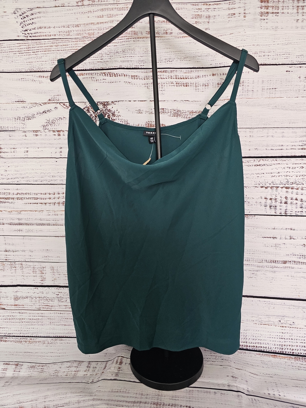torrid Teal Cowl Neck Camisole